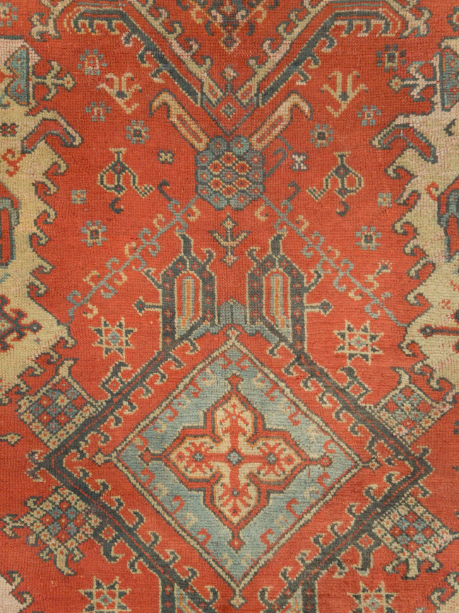 Antique Turkish Oushak Rug, No.27815 - Galerie Shabab