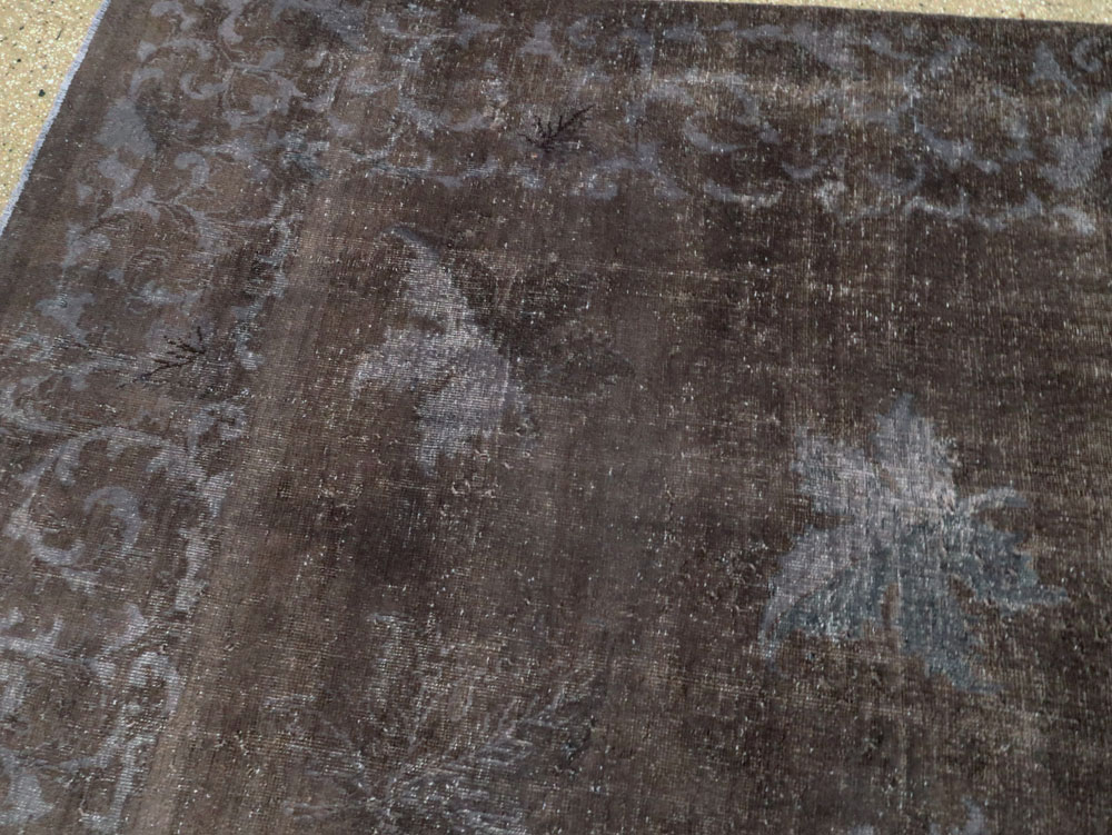 Vintage Persian Mashad Carpet, No.27821 - Galerie Shabab