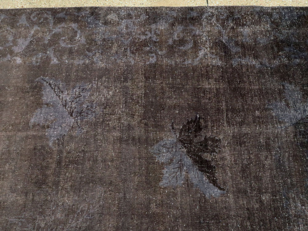 Vintage Persian Mashad Carpet, No.27821 - Galerie Shabab