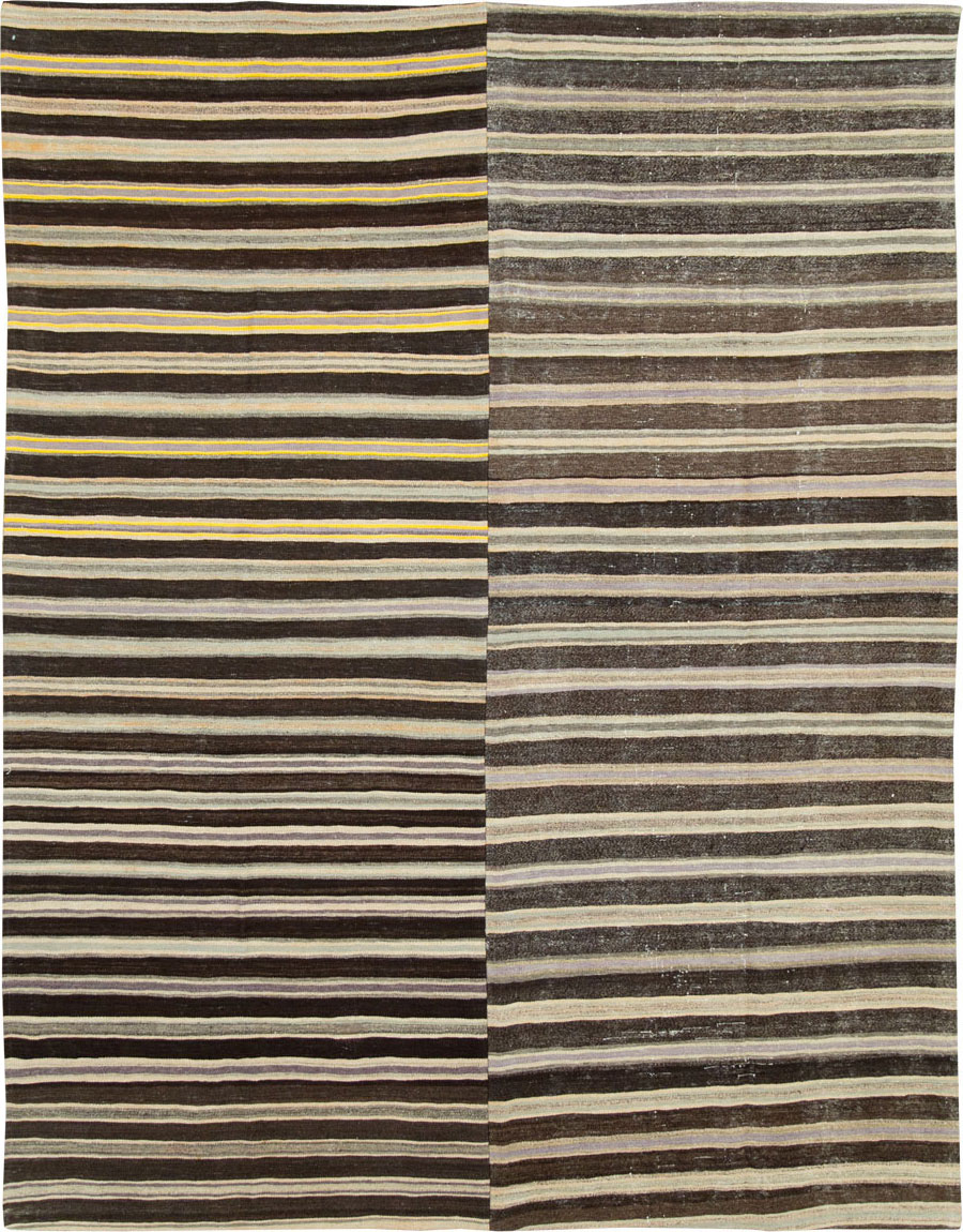 Vintage Turkish Flatweave Kilim, No.27850 - Galerie Shabab