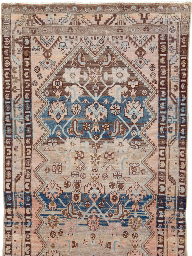 Vintage Persian Malayer Runner, No.27906 - Galerie Shabab