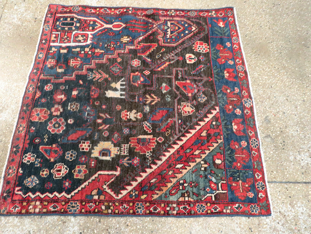 Vintage Persian Afshar Wagireh Rug, No.27997 - Galerie Shabab