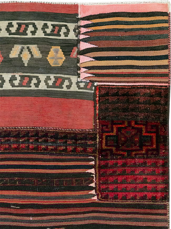 Vintage Persian Flatweave Kilim Rug, No.28047 - Galerie Shabab