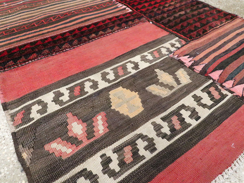 Vintage Persian Flatweave Kilim Rug, No.28047 - Galerie Shabab