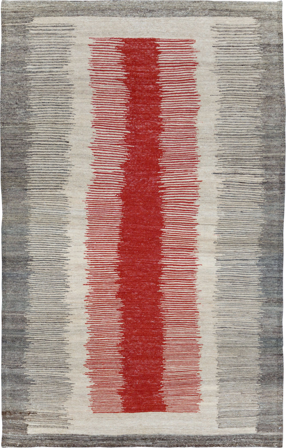 Modern Persian Flatweave Kilim, No.28054 - Galerie Shabab