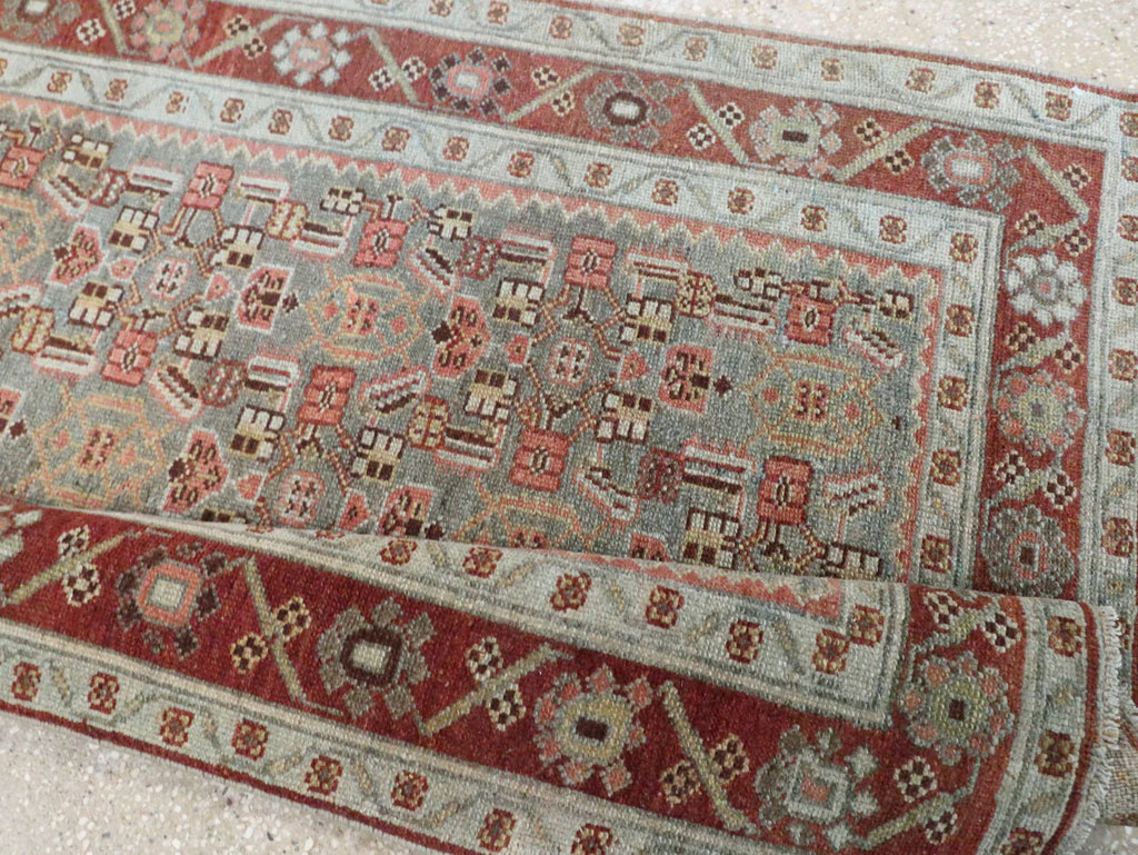 Vintage Persian Malayer Runner, No.28066 - Galerie Shabab