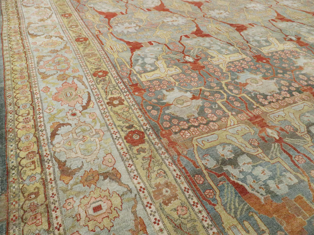 Antique Persian Bidjar Carpet, No.28177 - Galerie Shabab