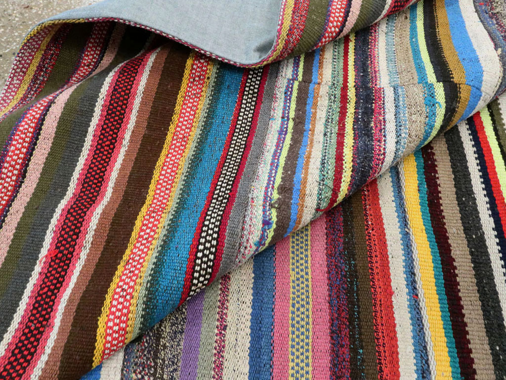 Vintage Turksih Flatweave, No.28184 - Galerie Shabab