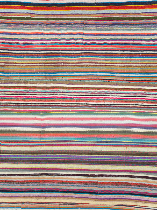 Vintage Turkish Flatweave, No.28251 - Galerie Shabab