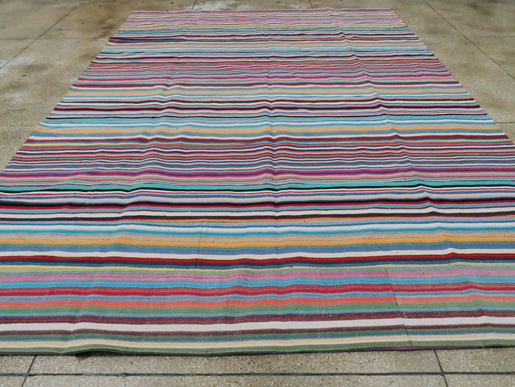 Modern Turkish Flatweave, No.28254 - Galerie Shabab