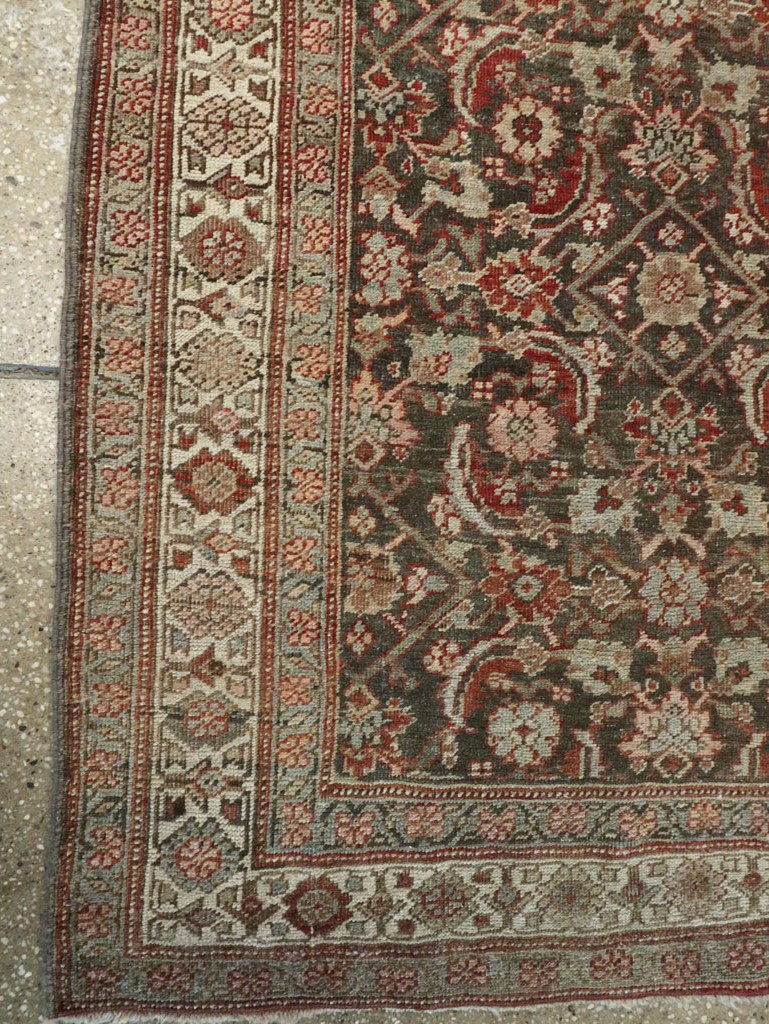 Antique Persian Bidjar Runner, No.28261 - Galerie Shabab