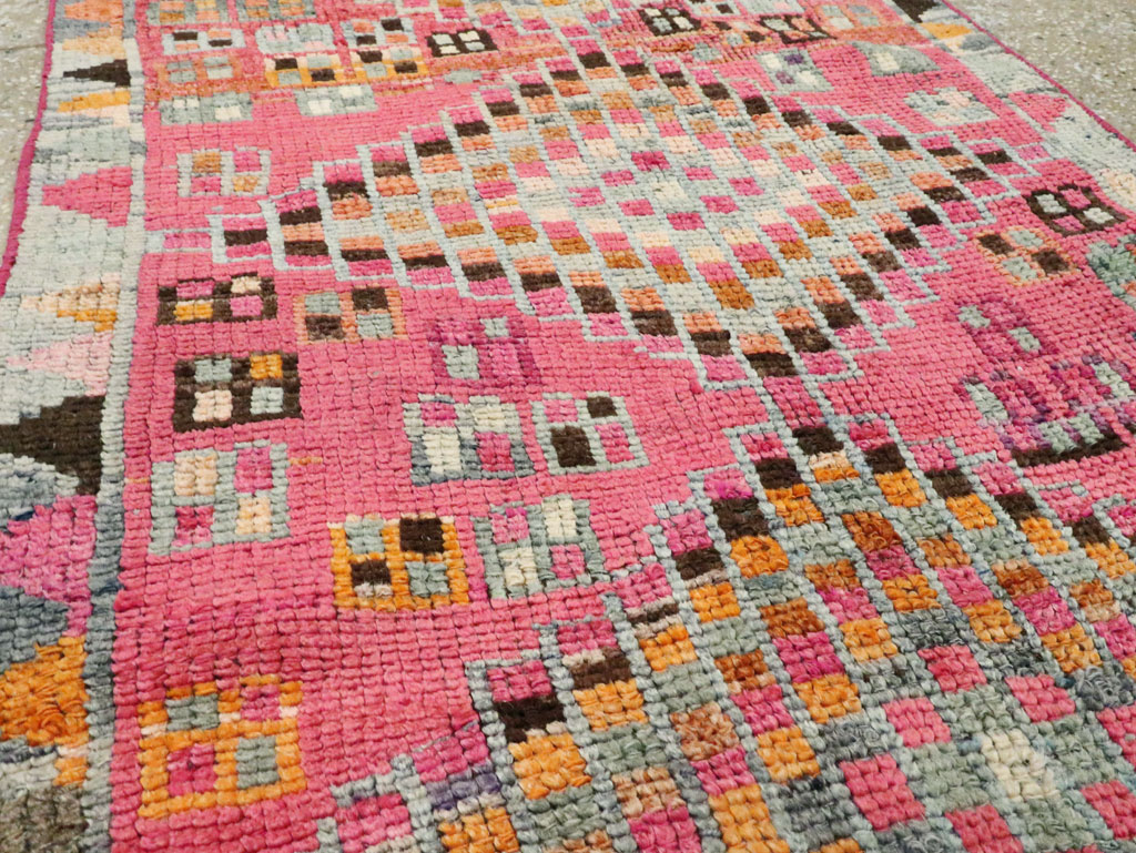 Vintage Turkish Anatolian Runner, No.28289 - Galerie Shabab