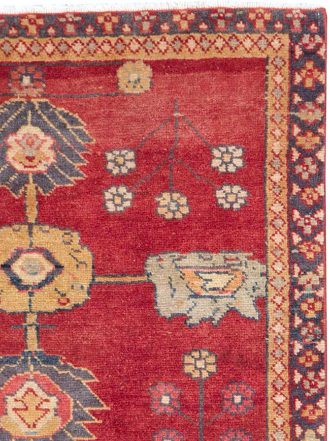 Vintage Persian Mahal Rug, No.28290 - Galerie Shabab