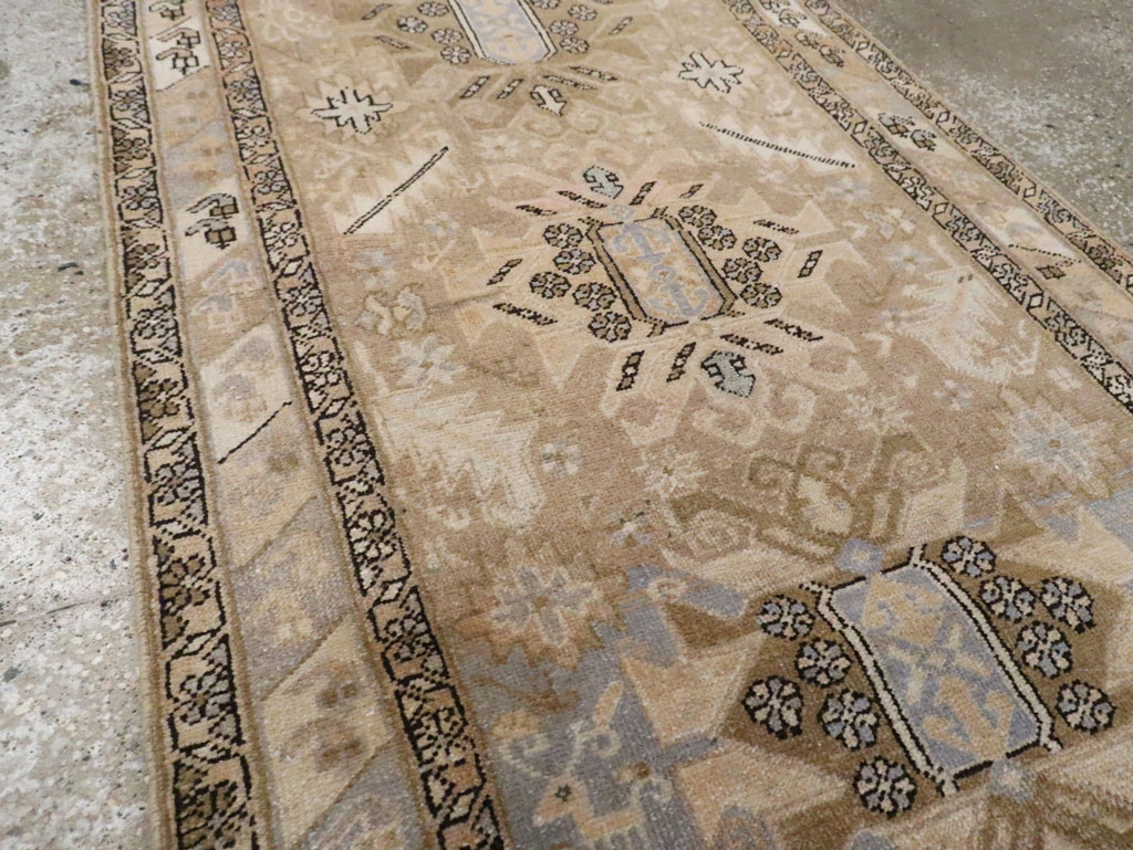 Vintage Persian Heriz Runner (Pair: 2 of 2), No.28294 - Galerie Shabab