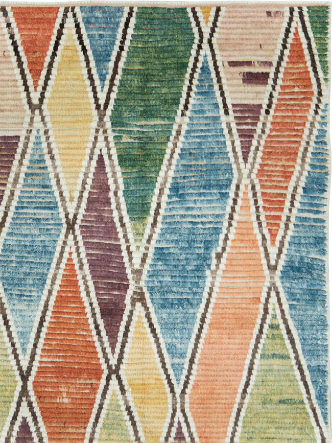 Modern Turkish Tulu Room Size Carpet, No.28353 - Galerie Shabab