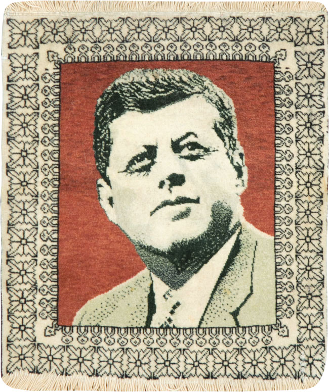 Vintage Persian Tabriz Pictorial Rug, No.28490 - Galerie Shabab