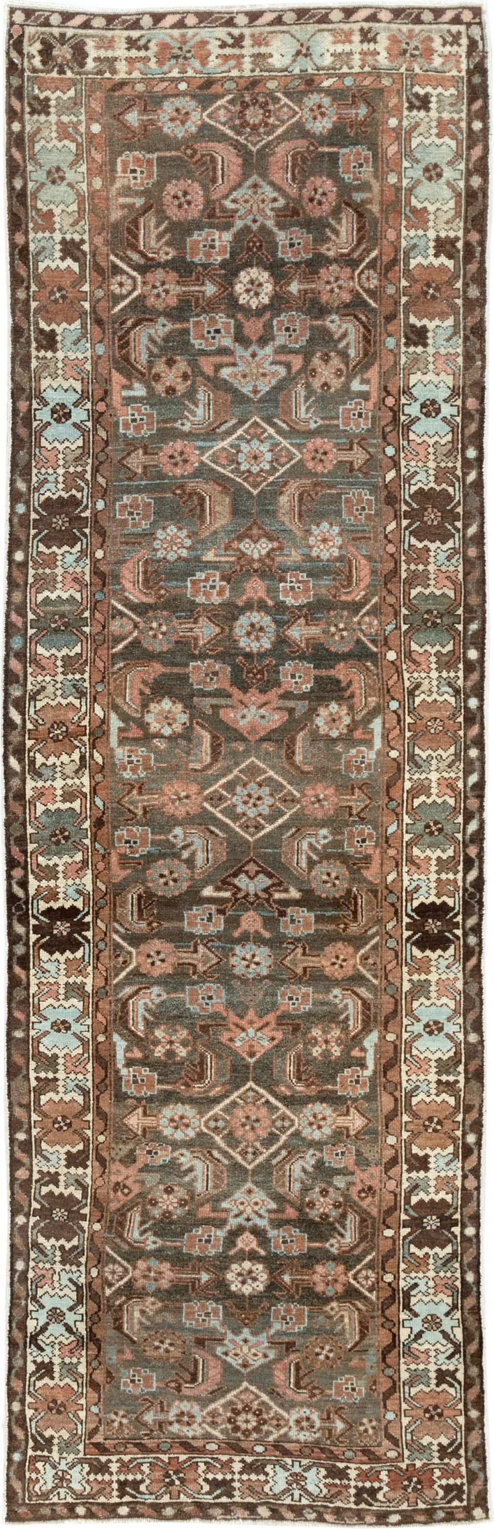 Antique Persian Malayer Runner, No.28491 - Galerie Shabab