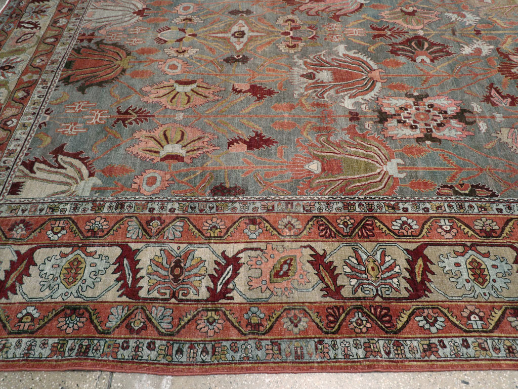 Antique Persian Bidjar Carpet, No.28492 - Galerie Shabab