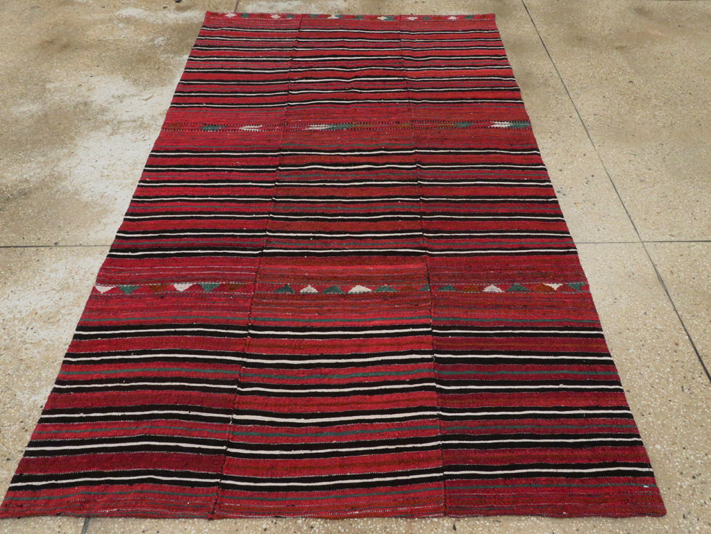 Mid-Century Persian Kilim, No.28517 - Galerie Shabab