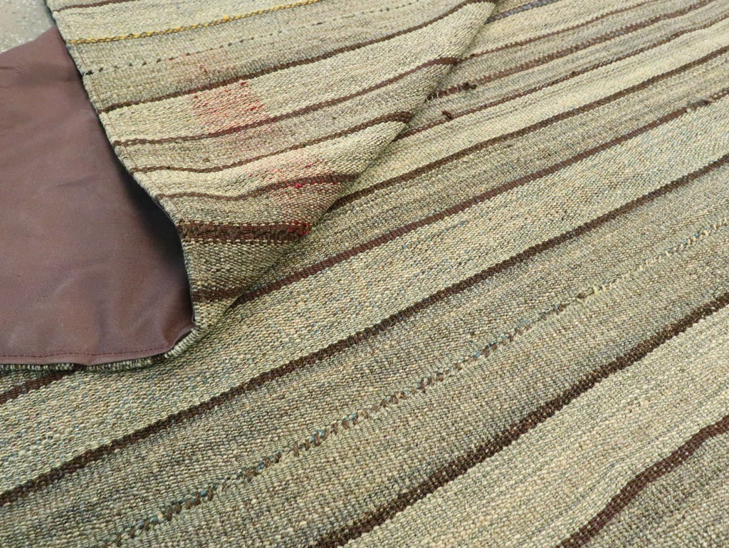 Vintage Persian Flatweave Kilim, No.28559 - Galerie Shabab