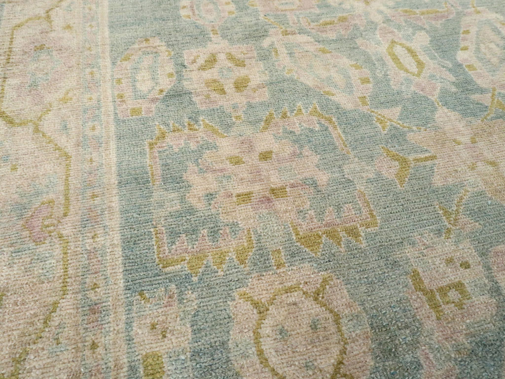 Vintage Persian Malayer Accent Rug, No.28651 - Galerie Shabab
