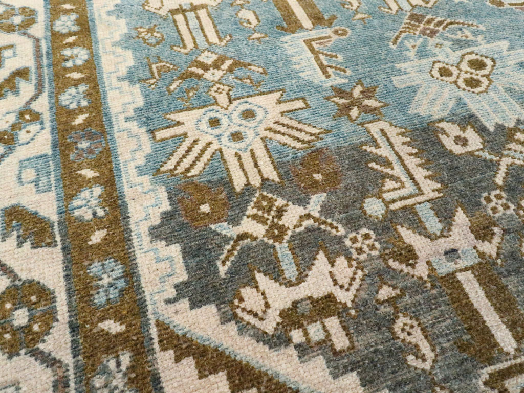 Vintage Persian Malayer Accent Rug, No.28659 - Galerie Shabab
