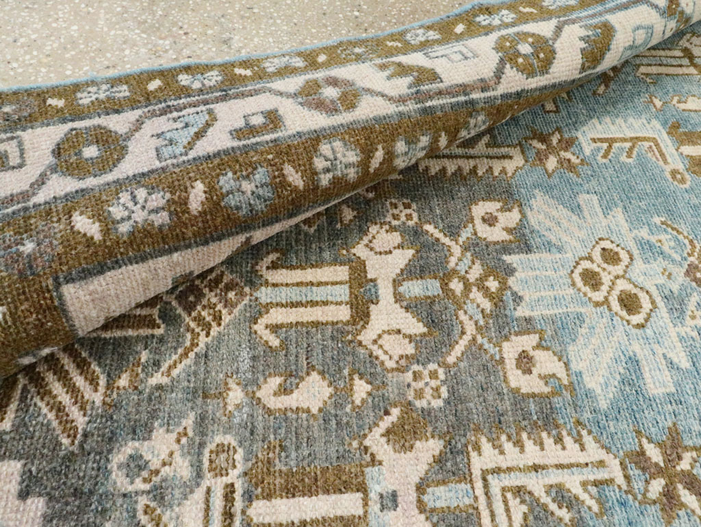 Vintage Persian Malayer Accent Rug, No.28659 - Galerie Shabab