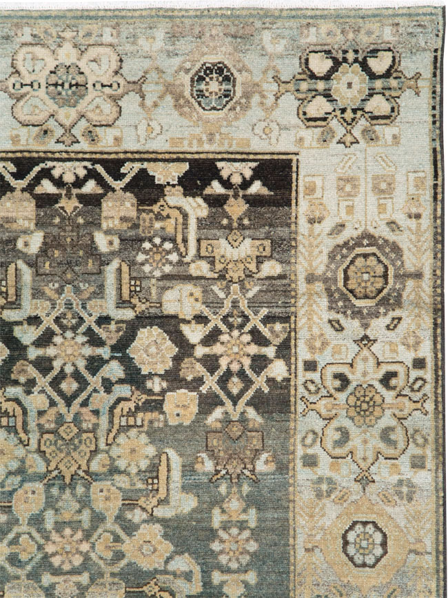 Vintage Persian Malayer Gallery Rug (Pair: 1 of 2), No.28684 - Galerie Shabab