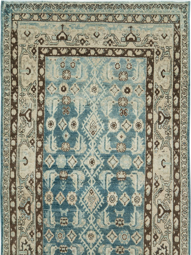 Vintage Persian Malayer Runner, No.28695 - Galerie Shabab
