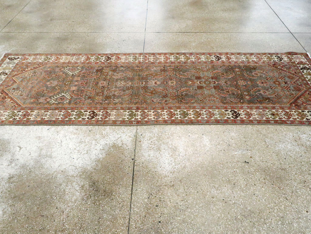 Antique Persian Malayer Runner, No.28718 - Galerie Shabab