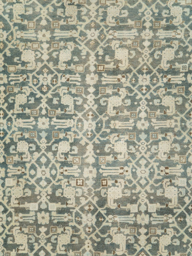 Vintage Persian Malayer Carpet, No.28736 - Galerie Shabab