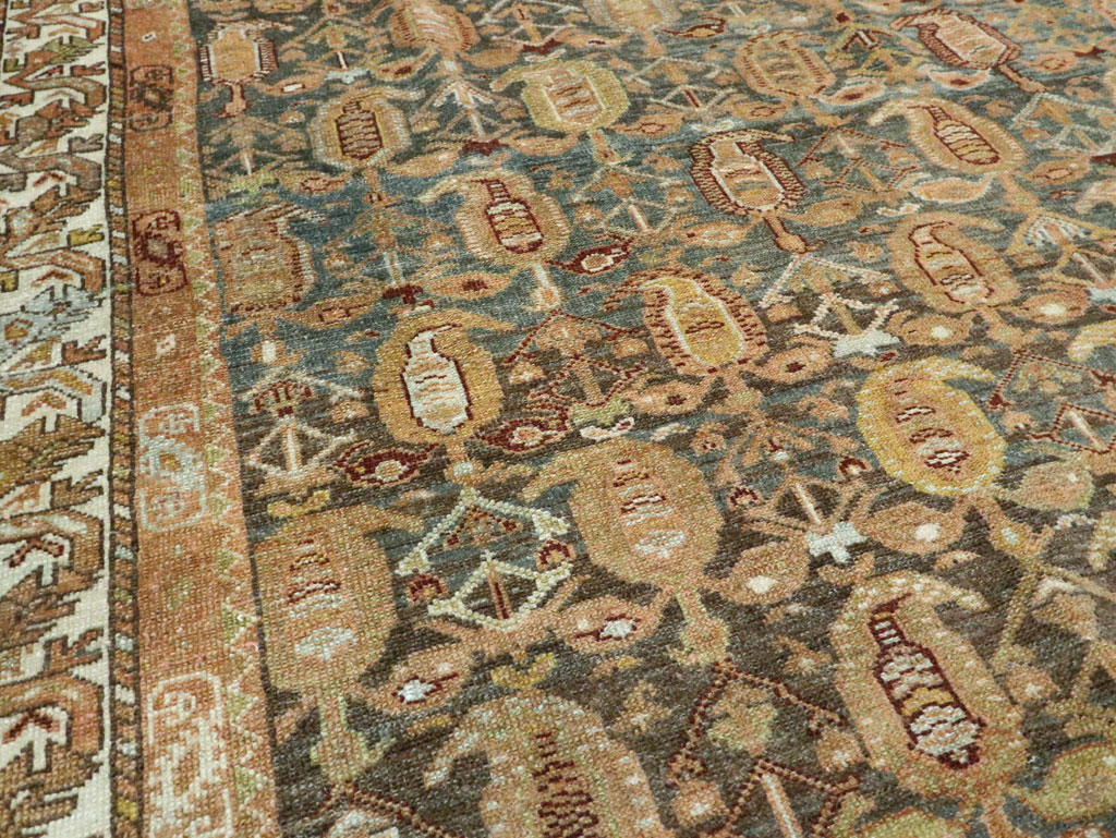 Antique Persian Malayer Large Gallery Carpet, No.28751 - Galerie Shabab