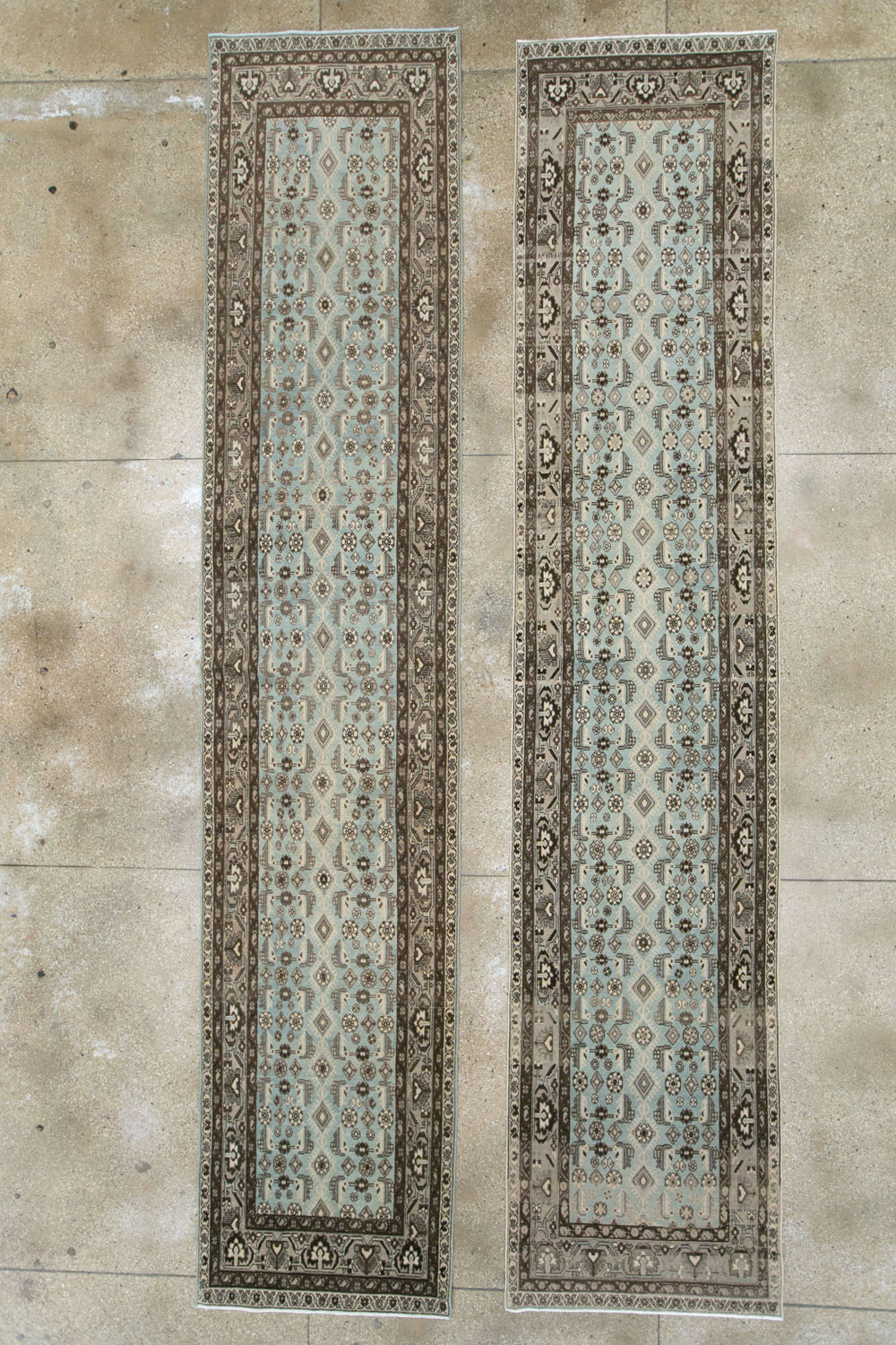 Vintage Persian Malayer Long Runner (Pair: 2 of 2), No.28764 - Galerie Shabab