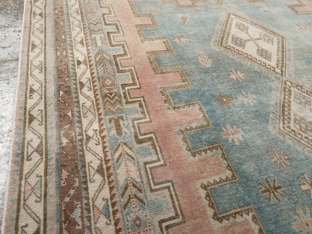 Vintage Persian Afshar Accent Rug, No.28777 - Galerie Shabab