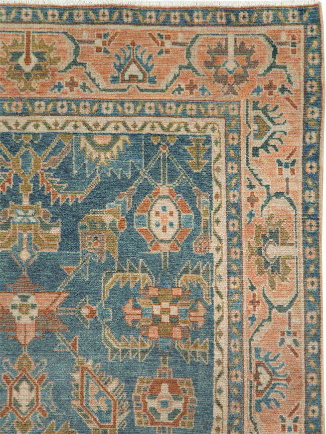 Vintage Persian Malayer Accent Rug, No.28817 - Galerie Shabab