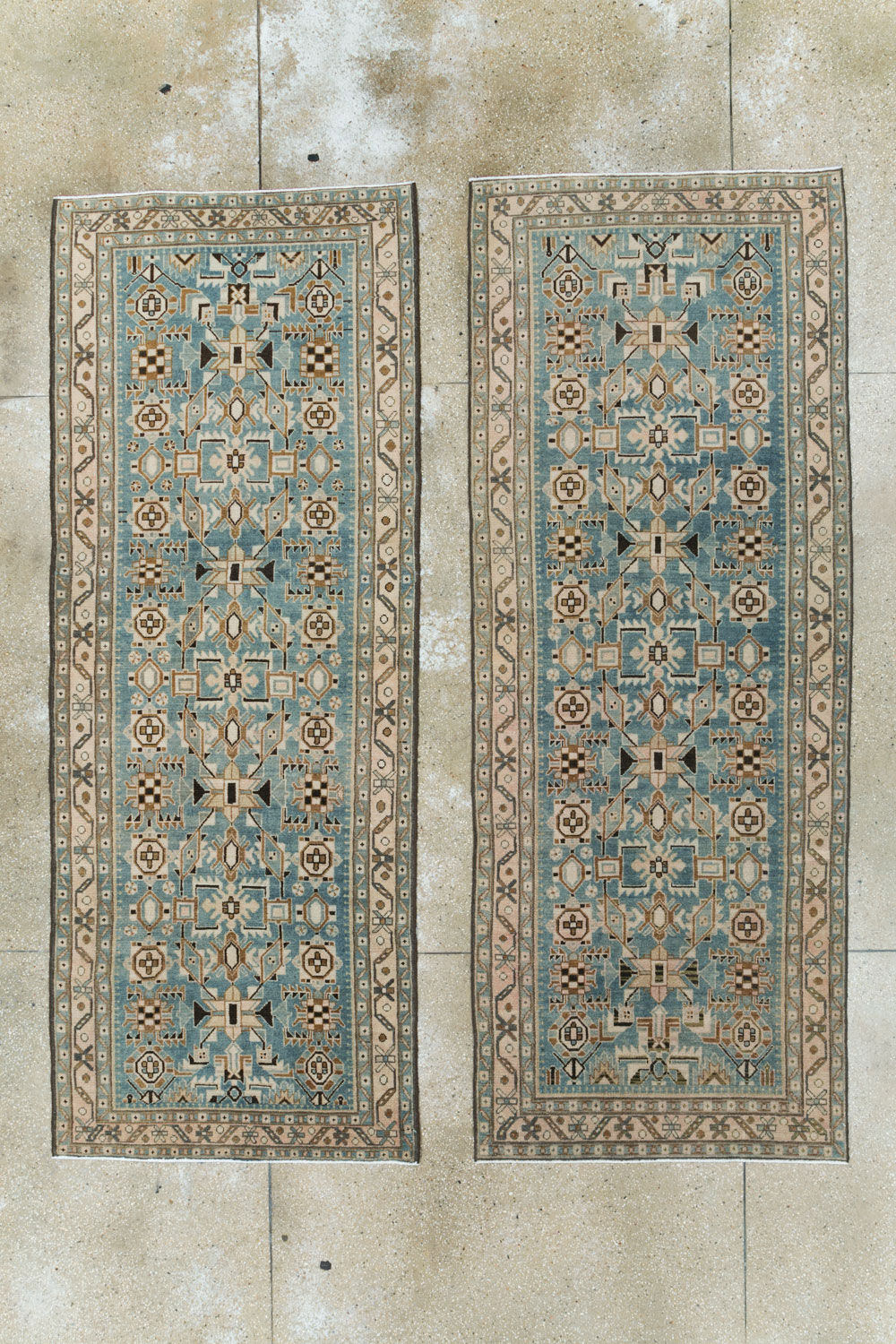 Vintage Persian Malayer Runner (Pair: 1 of 2), No.28825 - Galerie Shabab