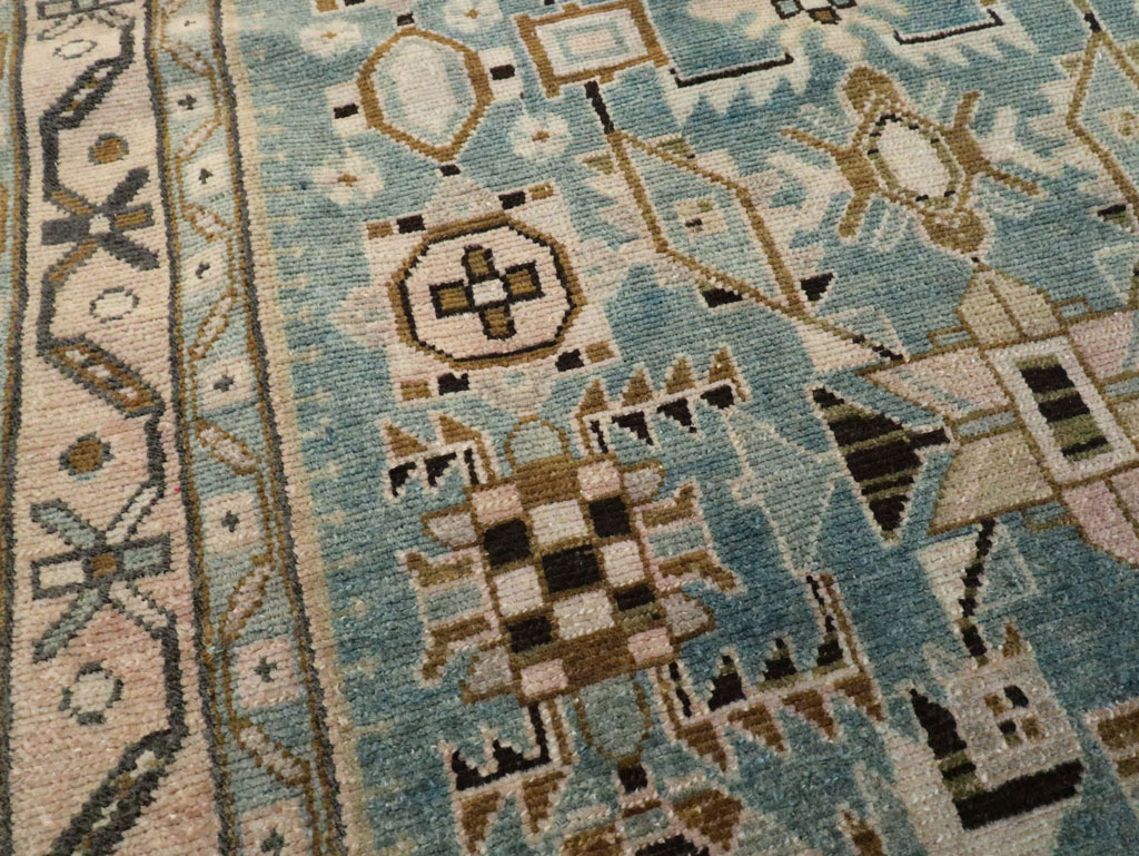 Vintage Persian Malayer Runner (Pair: 2 of 2), No.28856 - Galerie Shabab