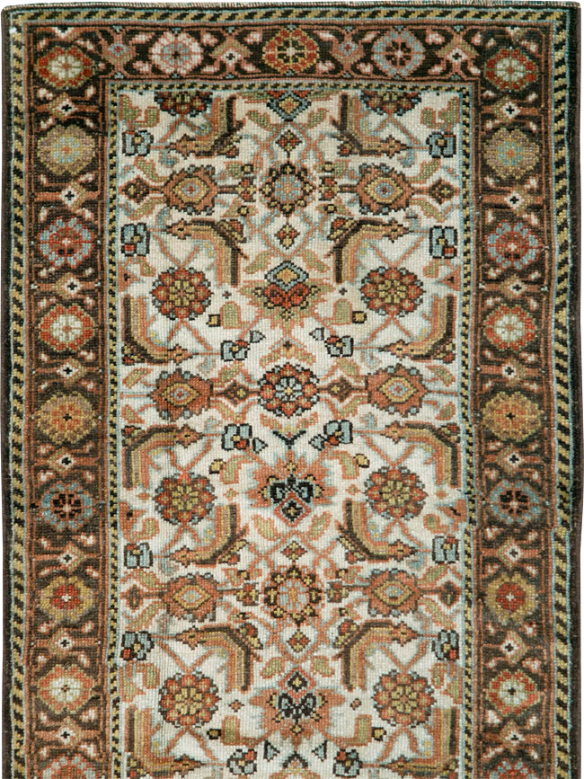Antique Persian Mahal Runner, No.29040 - Galerie Shabab
