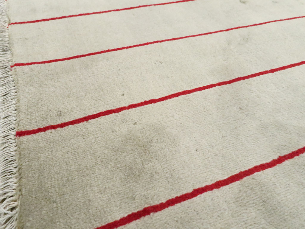 Vintage Persian Deco Tabriz Rug, No.29108 - Galerie Shabab