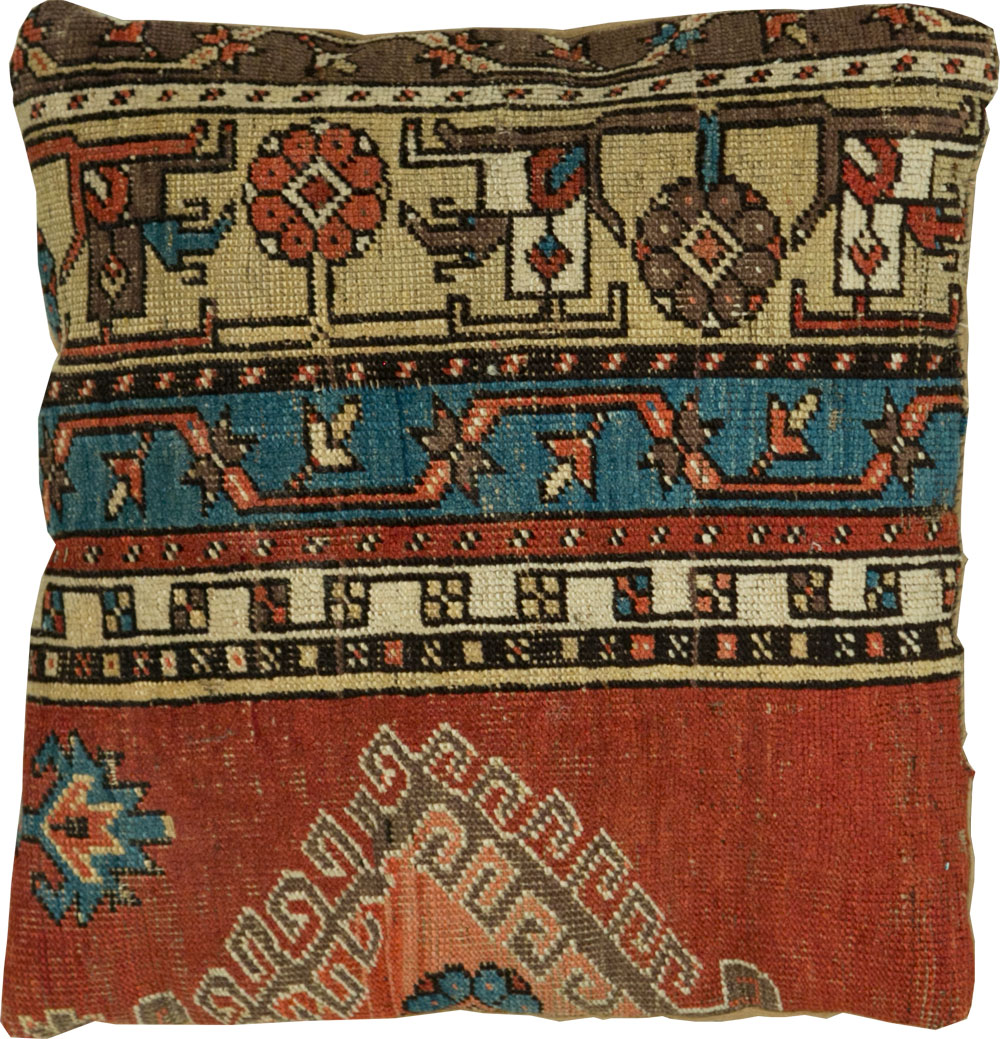 Antique Persian Bakshaish Pillow, No.29138 - Galerie Shabab