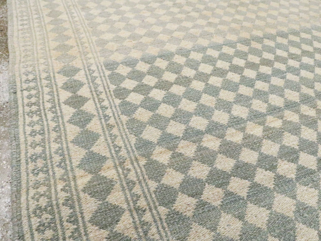 Mid-Century Vintage Persian Flatweave, No.29288 - Galerie Shabab