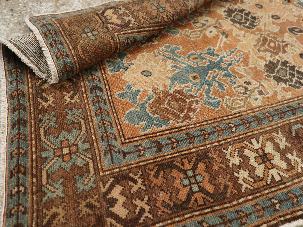 Antique Persian Malayer Throw Rug, No.29374 - Galerie Shabab