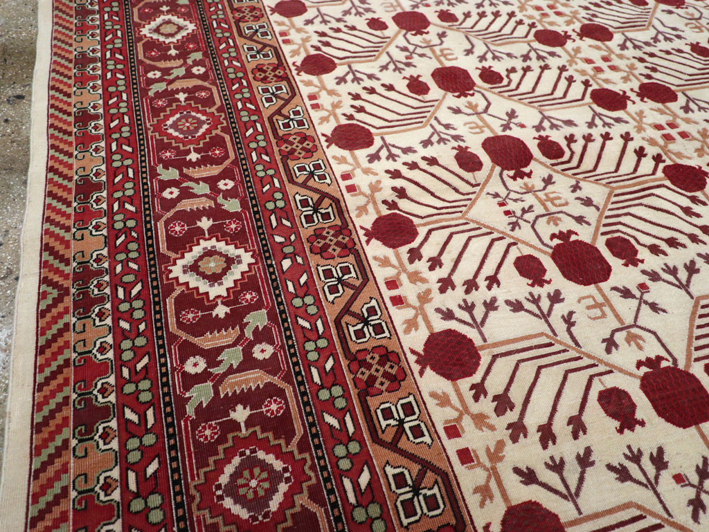 Vintage East Turkestan Khotan Room Size Carpet, No.29381 - Galerie Shabab