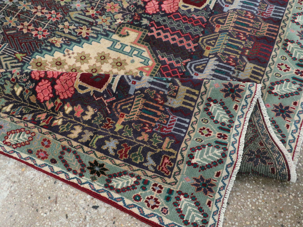 Vintage Persian Kurd Accent Rug, No.29457 - Galerie Shabab