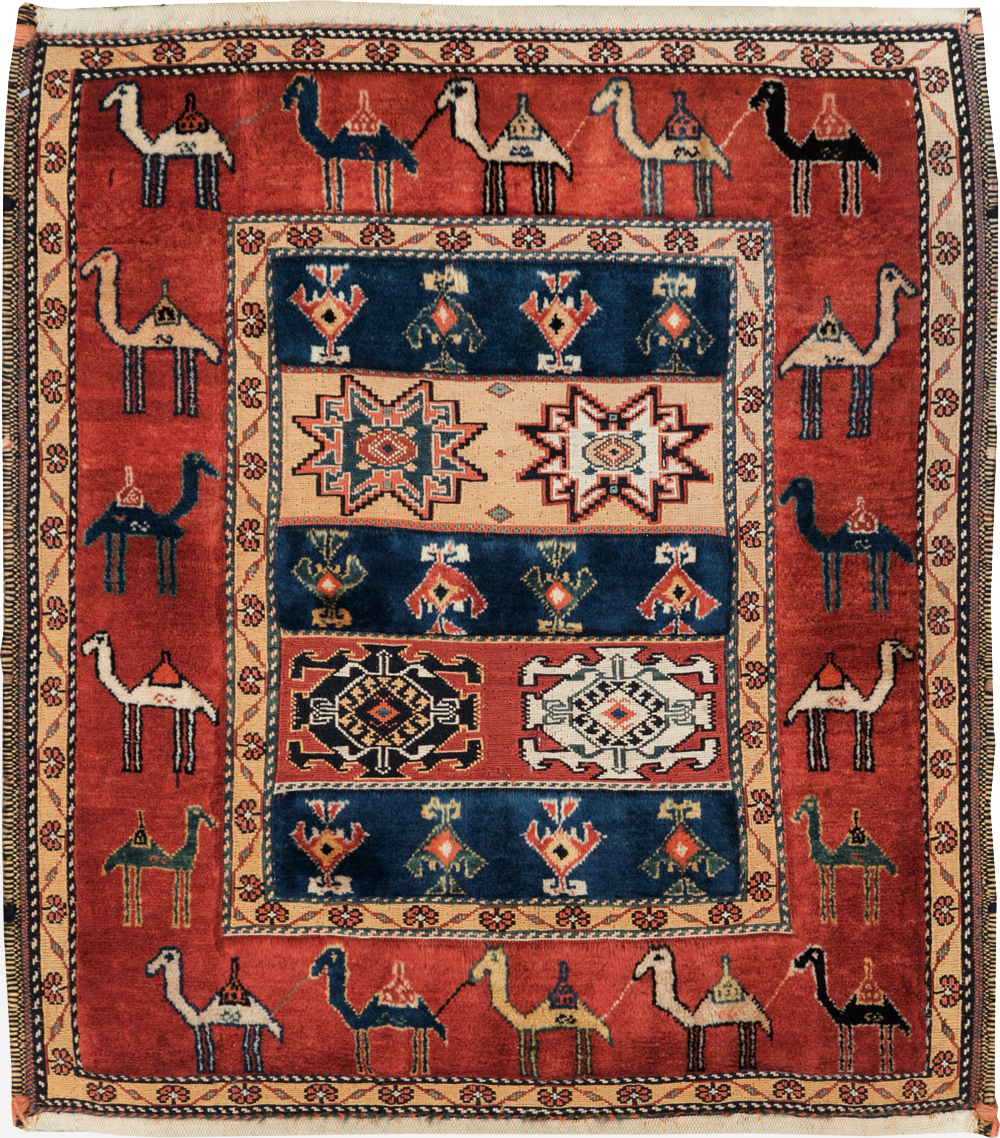 Persian Shiraz Rug, No.29477 - Galerie Shabab