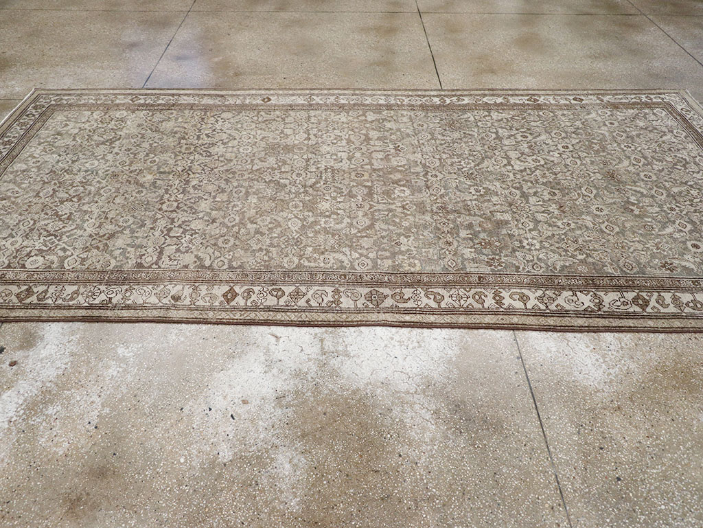 Antique Persian Bidjar Gallery Carpet, No.29564 - Galerie Shabab