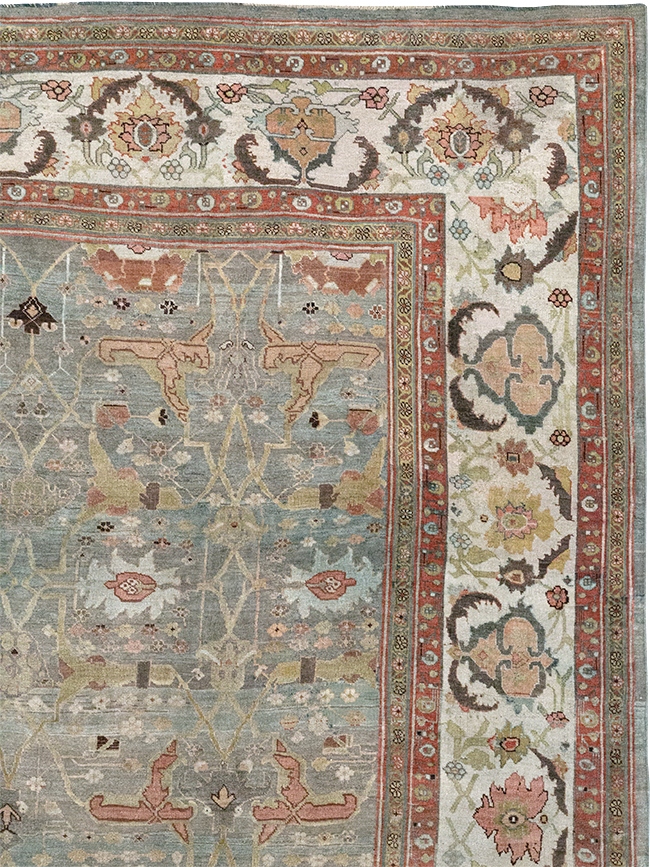 Antique Persian Bidjar Large Carpet, No.29583 - Galerie Shabab
