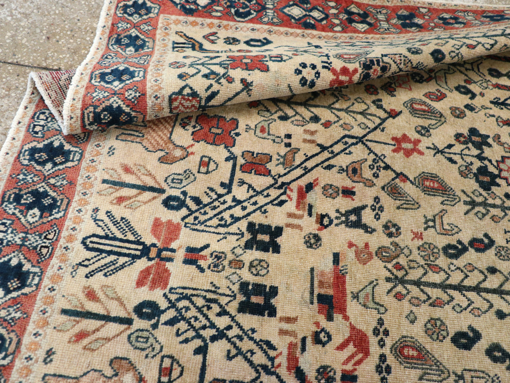 Vintage Persian Qashqai Rug, No.29608 - Galerie Shabab