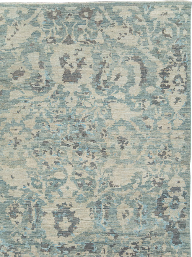 Contemporary Turkish Sultanabad Large Room Size Carpet, No.29700 - Galerie Shabab
