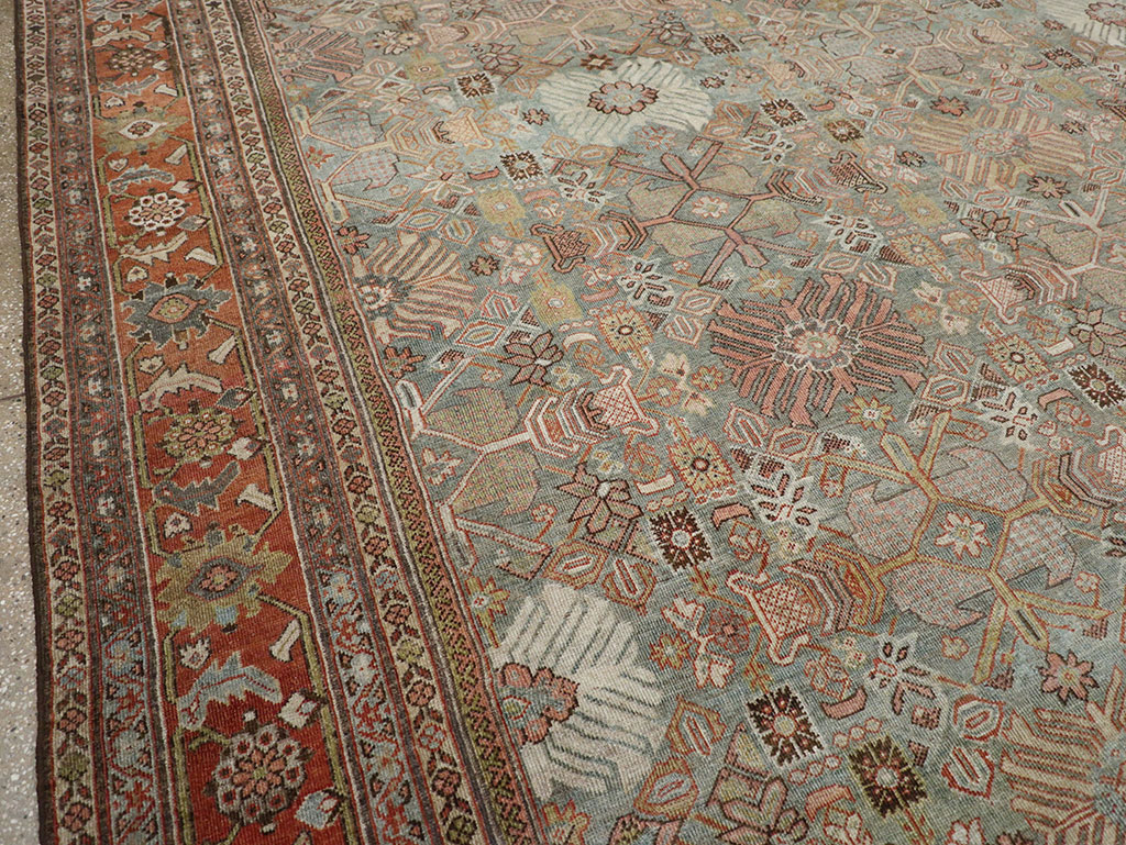 Antique Persian Mahal Carpet, No.29706 - Galerie Shabab